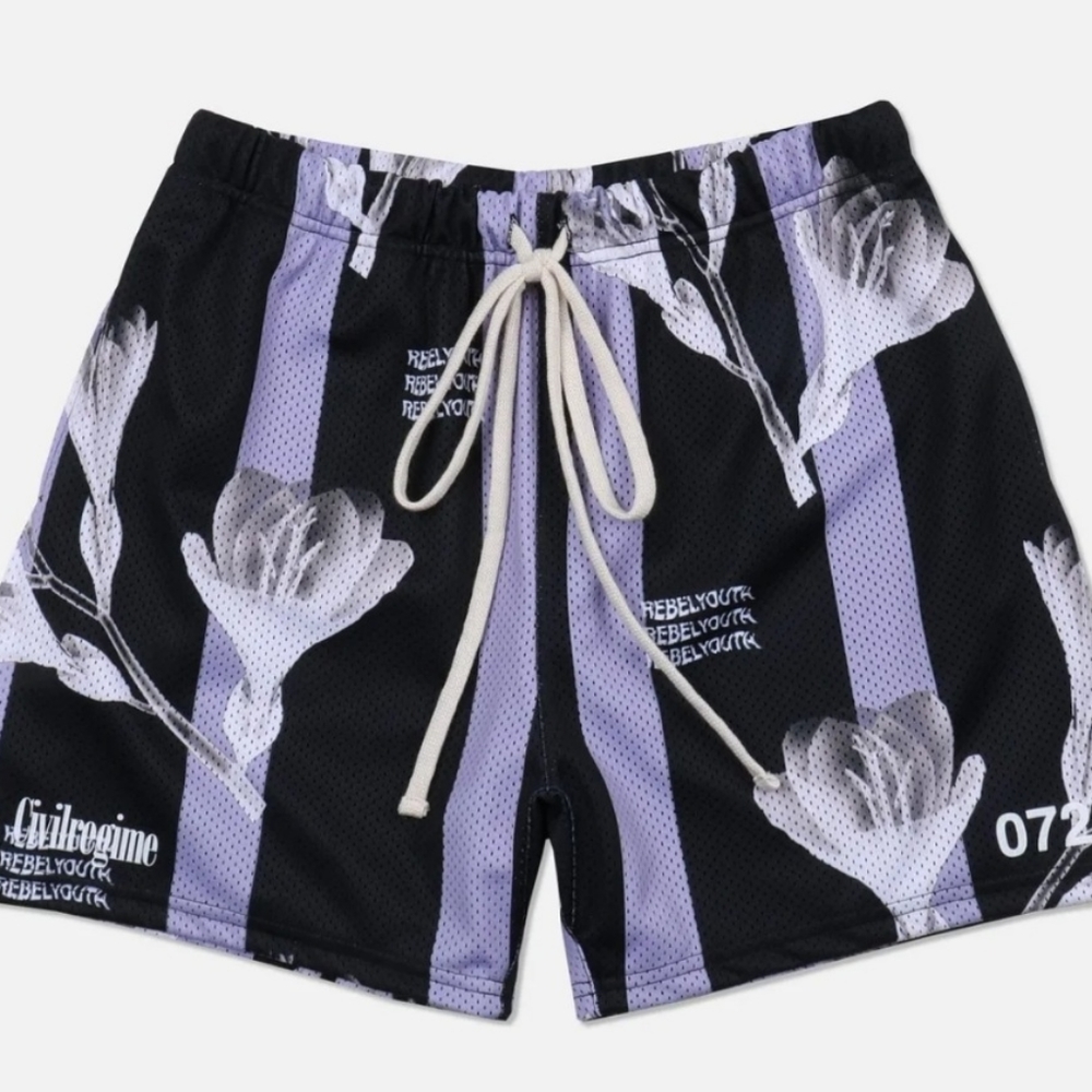 Civil Regime Growth Mesh Shorts L 32